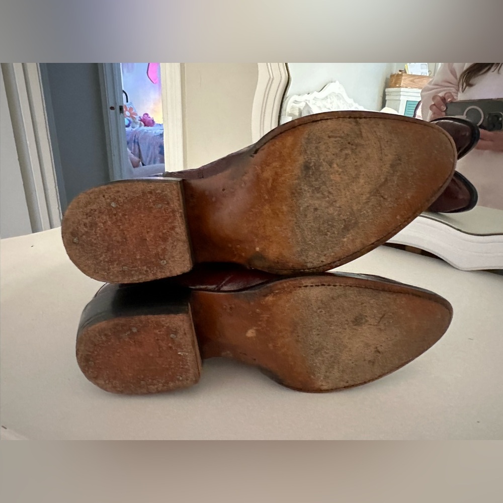 Gavel Patricio eel skin western cowboy boots - Picture 6 of 7